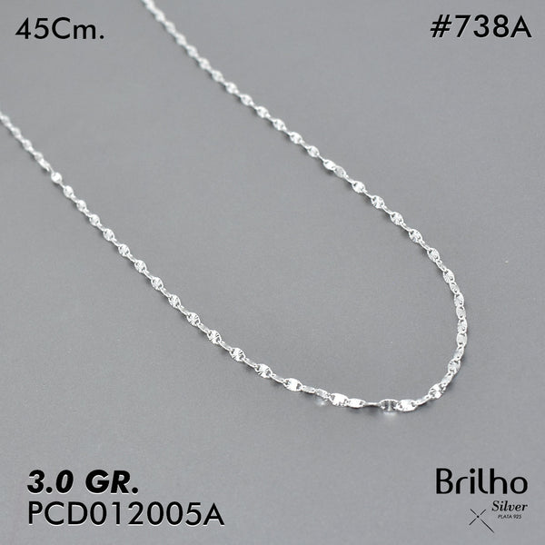 PCD0738A  CADENA DELGADA 45CM