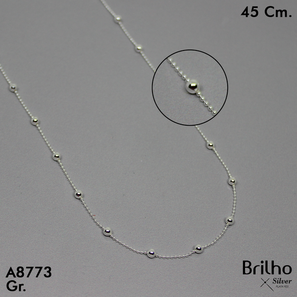 PCD0968B  CADENA DELGADA Y ESPECIAL  45CM