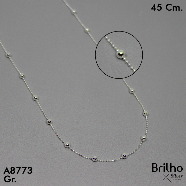 PCD0968B  CADENA DELGADA Y ESPECIAL  45CM