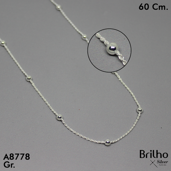 PCD1049C CADENA DELGADA Y ESPECIAL 60CM