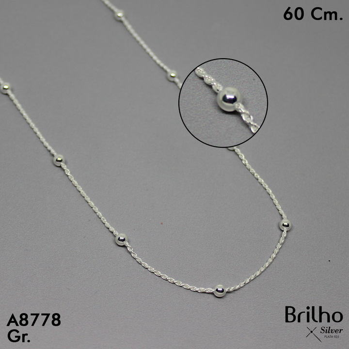 PCD1049C CADENA DELGADA Y ESPECIAL 60CM