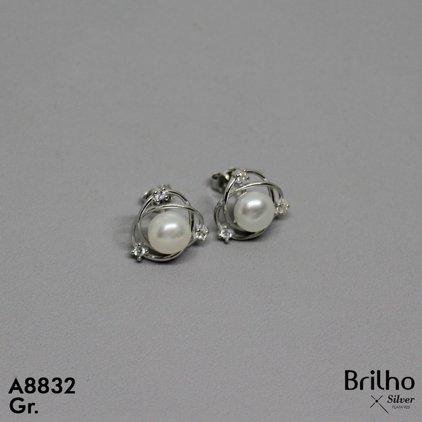 CAJ53 TOPO PERLA Y CIRCONES