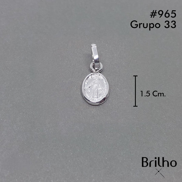 CDJ0965 DIJE MILAGROSA LIVIANO