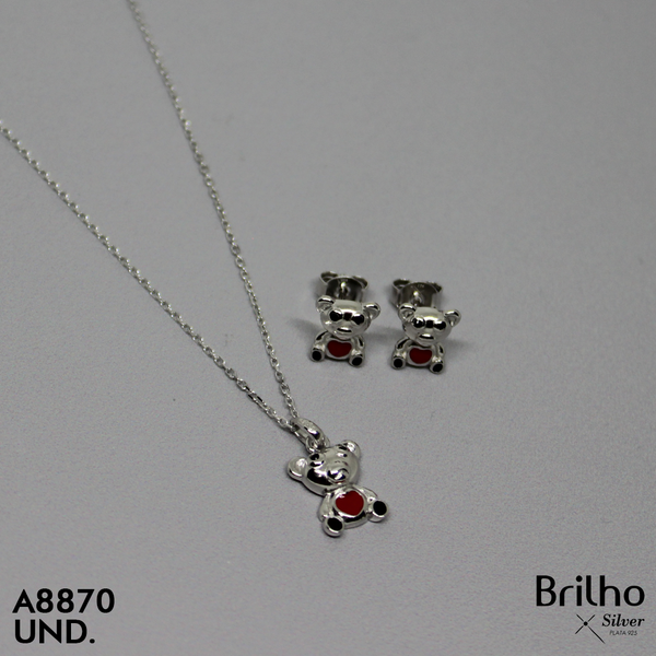 DES0123 JUEGO OSO RODIO