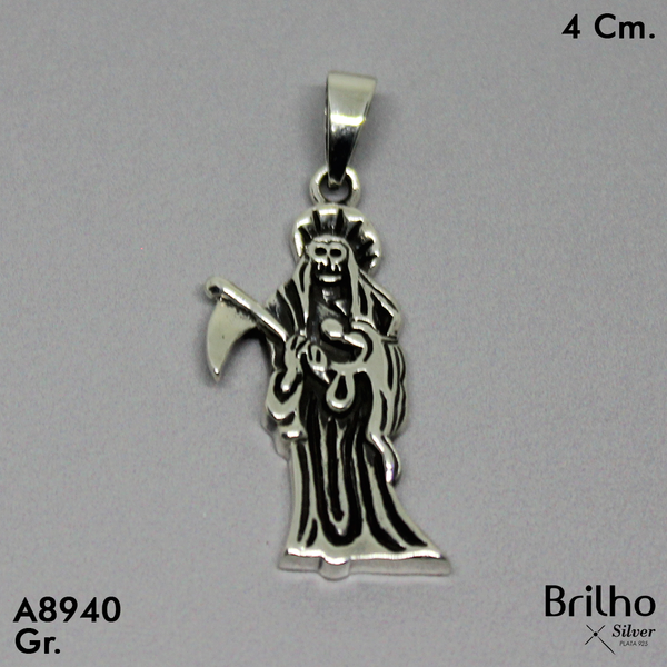 CDJ0387 DIJE SANTA MUERTE ENVEJECIDO