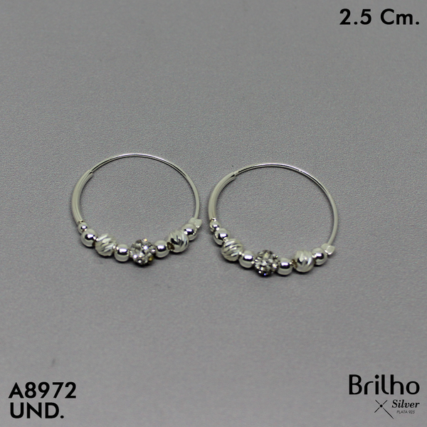 T11N095 CANDONGA BALINES DIAMANTADOS Y BOLA DE FUEGO