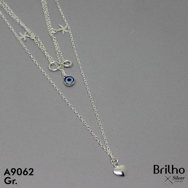 CADENA  INFINITO OJO TURCO