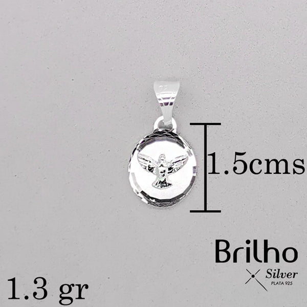 CDJ0858A DIJE ESPIRITU SANTO DIAMANTADO