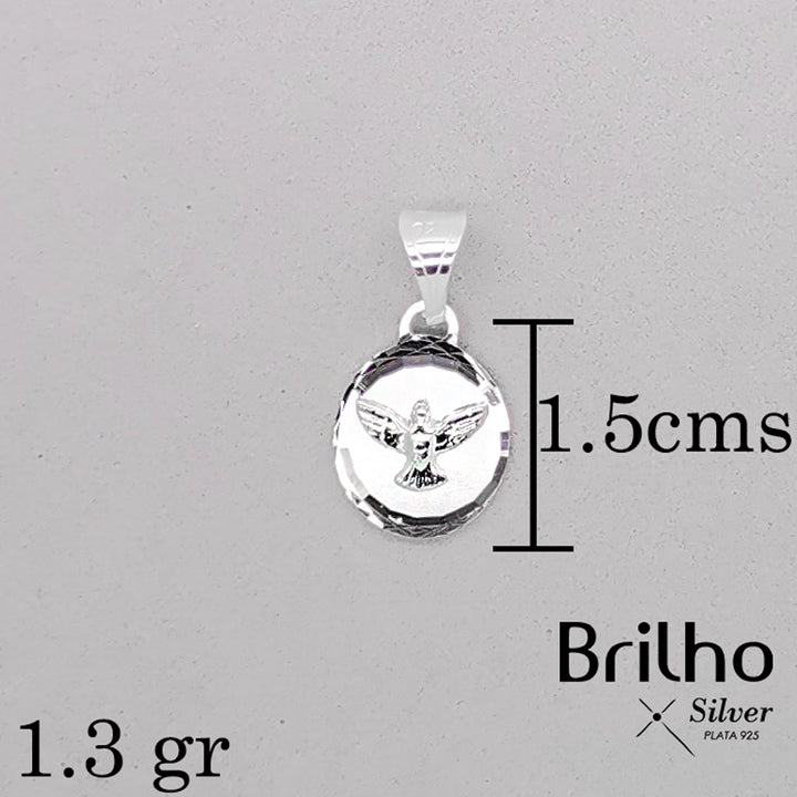 CDJ0858A DIJE ESPIRITU SANTO DIAMANTADO