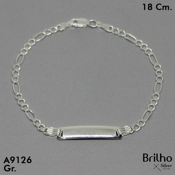 CPU1016B PULSERA PLACA  18CM