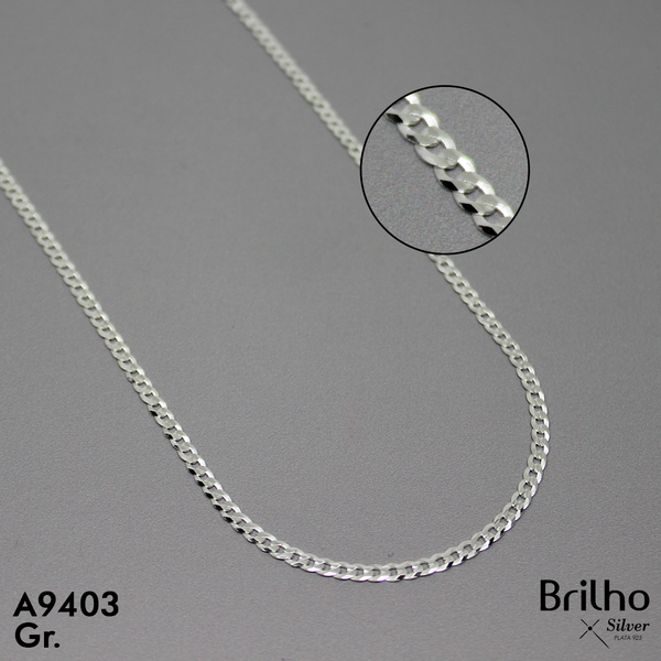 PCD0586B CADENA DELGADA CUBANA 60CM