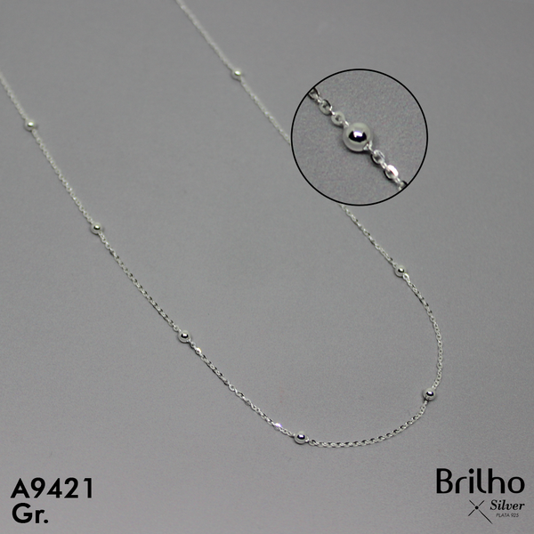 PCD1001B CADENA DELGADA Y ESPECIAL 50CM