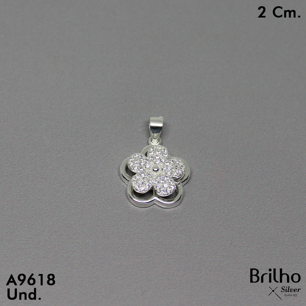 CDJ0373 DIJE FLOR MICROCIRCONES