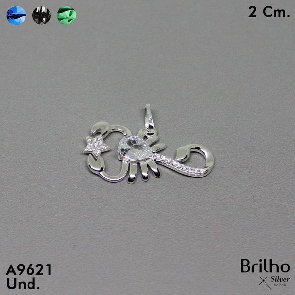 CDJ0383 DIJE ESCORPIîN MICROCIRCONES