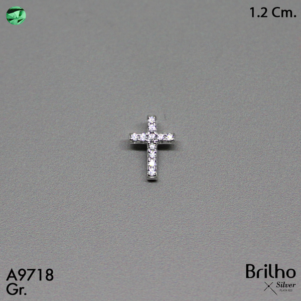 CDJ0093 DIJE CRUZ MICROCIRCON RODIO
