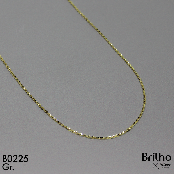 PCD1608 CADENA ESPECIAL BA„O ORO 50CM
