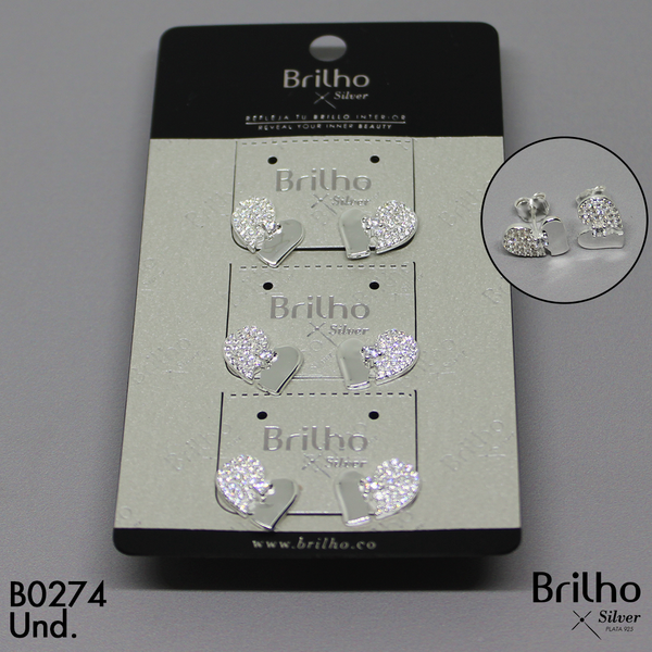 T3N258 TOPO CORAZON PARTIDO MICROCIRCON