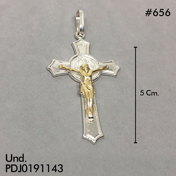 CDJ0656 DIJE CRUZ SAN BENITO GRANDE