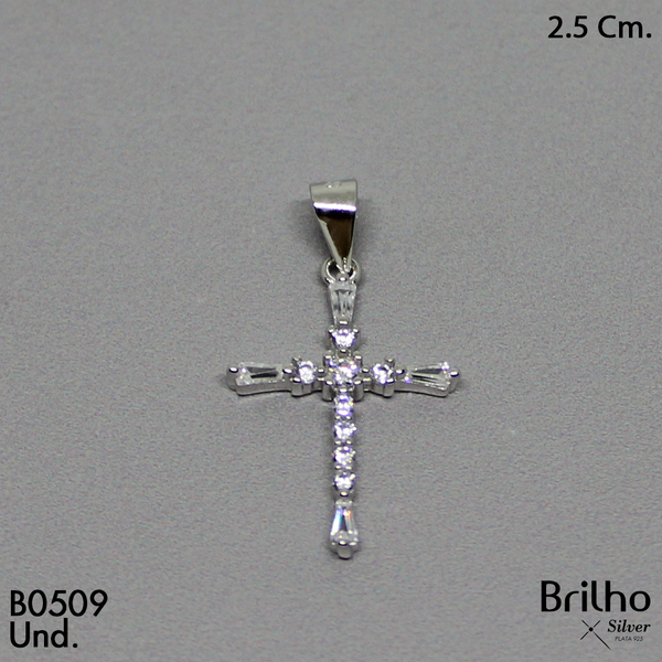 CDJ0169 DIJE CRUZ MICROCIRCON RODIO