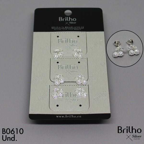 T3N281 TOPO CEREZA MICROCIRCON  X3