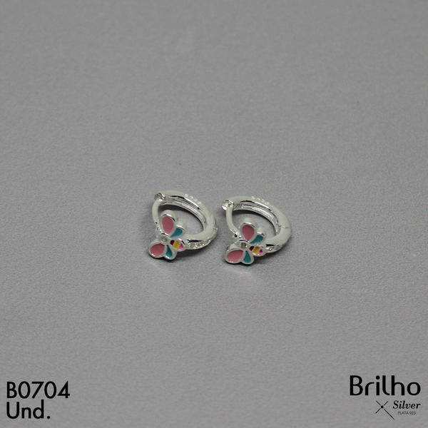 CCA390 CANDONGA NI„A MARIPOSA ESMALTADA