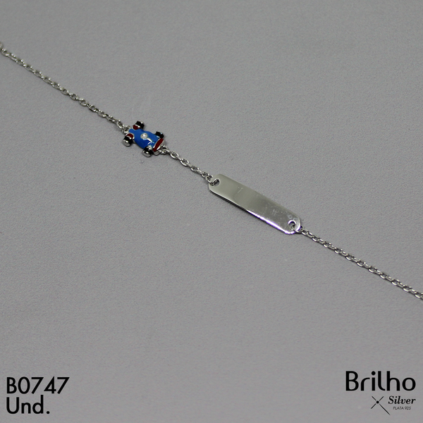 CPU2054 PULSERA BEBE PLACA CARRO