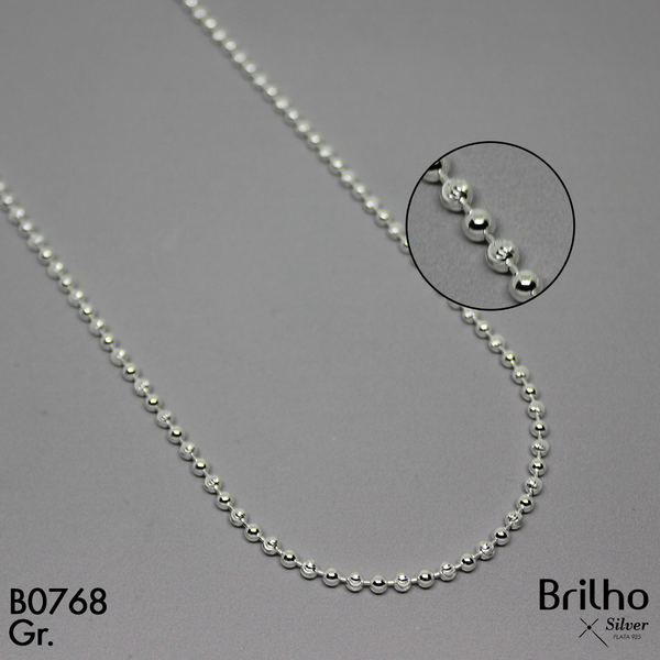 PCD1274A CADENA LIVIANA BALINES 60CM