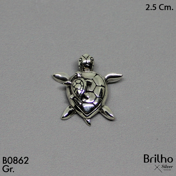 CDJ0613 DIJE TORTUGA ENVEJECIDO