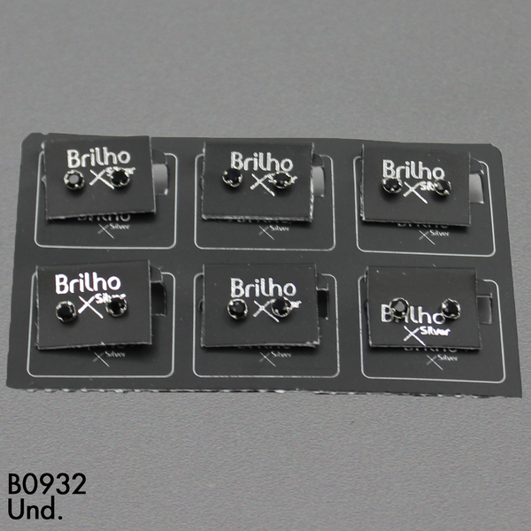 T27N396 TOPO CIRCîN 3MM REDONDO NEGRO