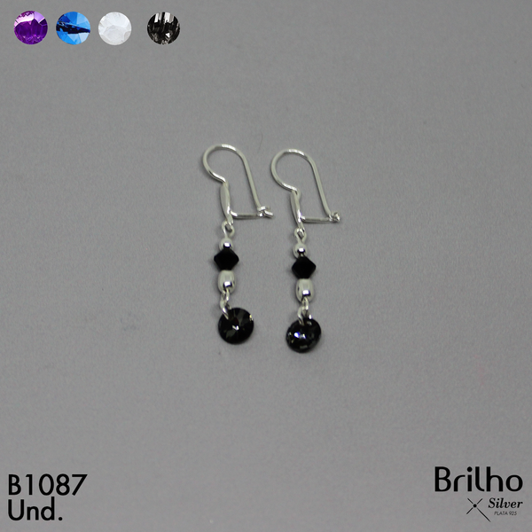 T12N018 ARETE GANCHO CRISTAL