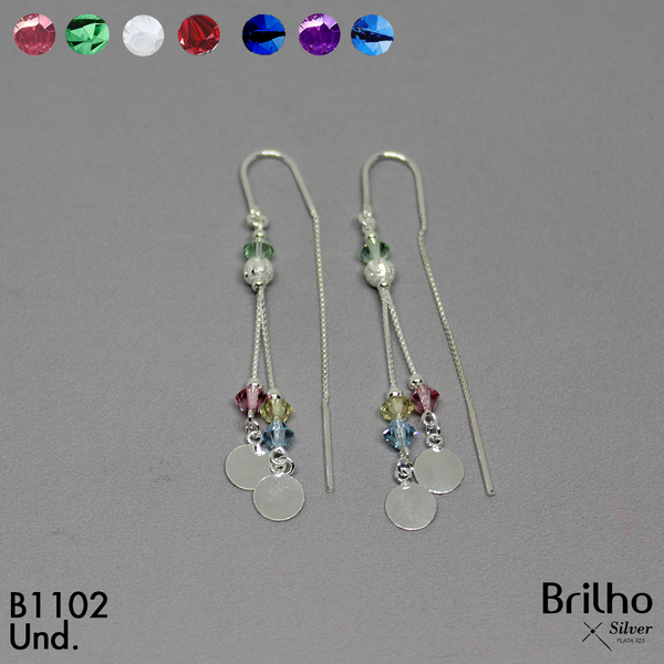 T12N059  ARETE LARGO MURANO BALIN DIAMANTADO