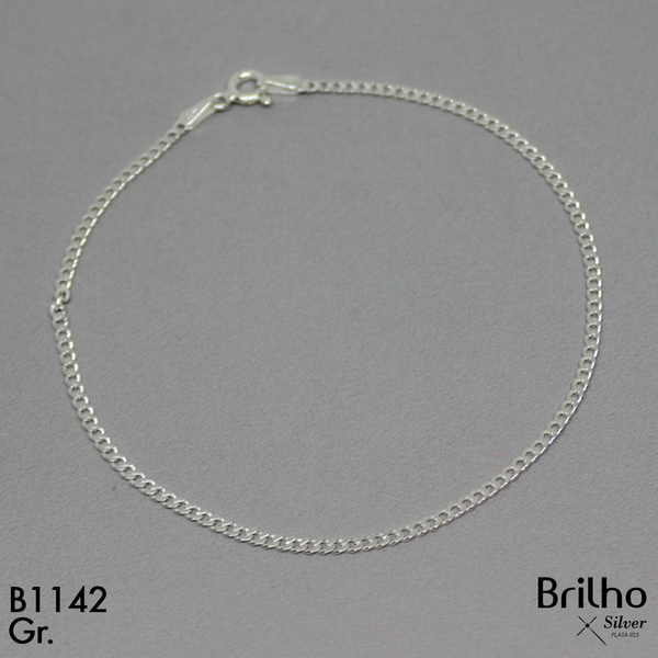 CPU1443 PULSERA DELGADA CUBANA 20CM