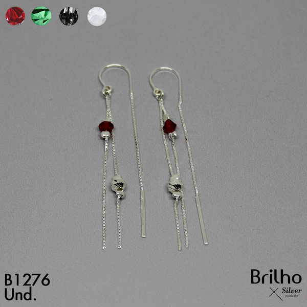 T12N062 ARETE LARGO BALêN DIAMANTADO Y MURANO