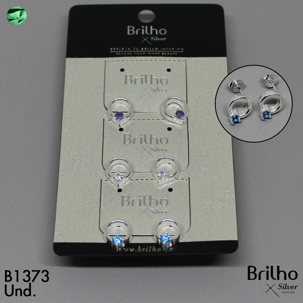 T3N007 TOPO CIRCULO CON CIRCON  X3