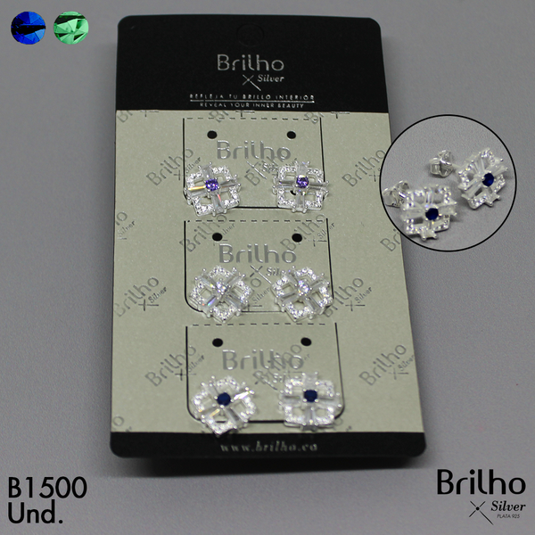 T3N170  TOPO CUADRADO CRUZ EN EL CENTRO X3