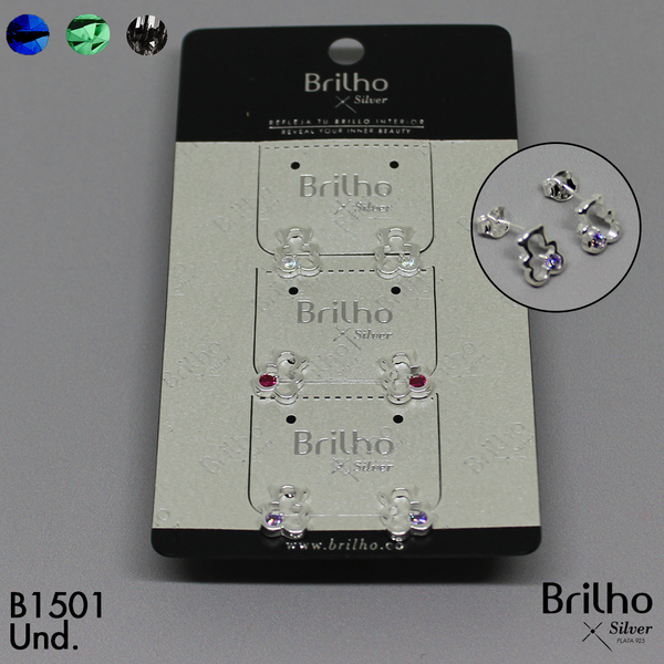 T3N173  TOPO OSO CON CIRCON  X3