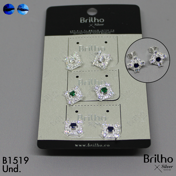 T3N242  TOPO CUADRADO MICROCIRCON X3