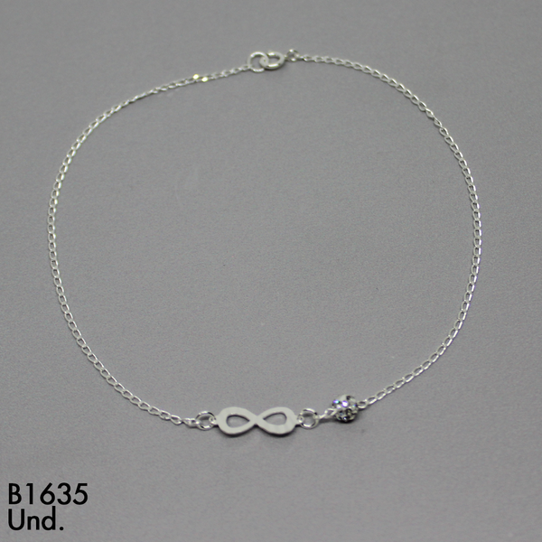 T7N138  TOBILLERA INFINITO DIAMANTADO