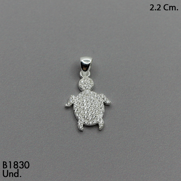 CDJ0120   DIJE  TORTUGA MICROCIRCON