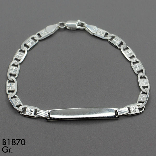 CPU1063B PULSERA PLACA 19CM