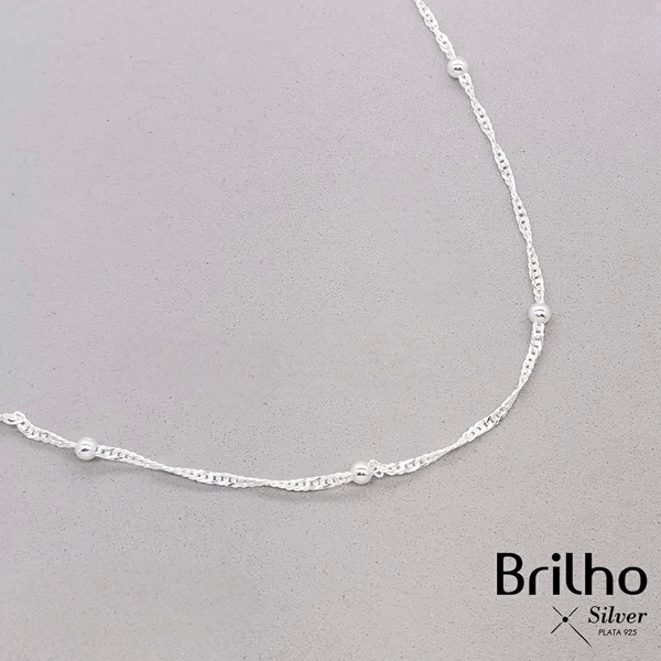 PCD0966B CADENA DELGADA Y ESPECIAL 45CM