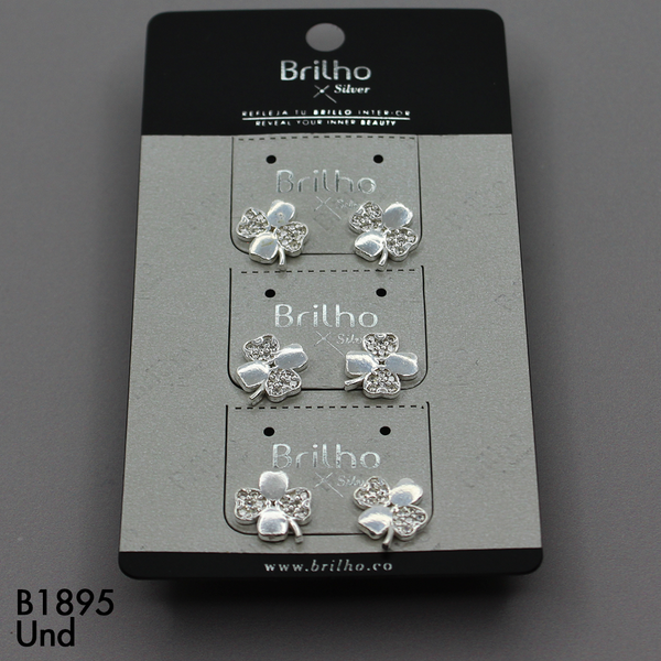 T3N295  TOPO TREBOL MICROCIRCON X3