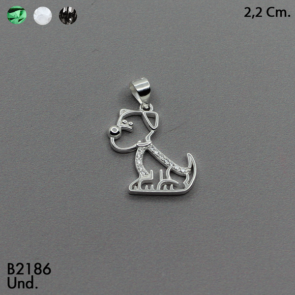 CDJ0143 DIJE PERRO MICROCIRCON