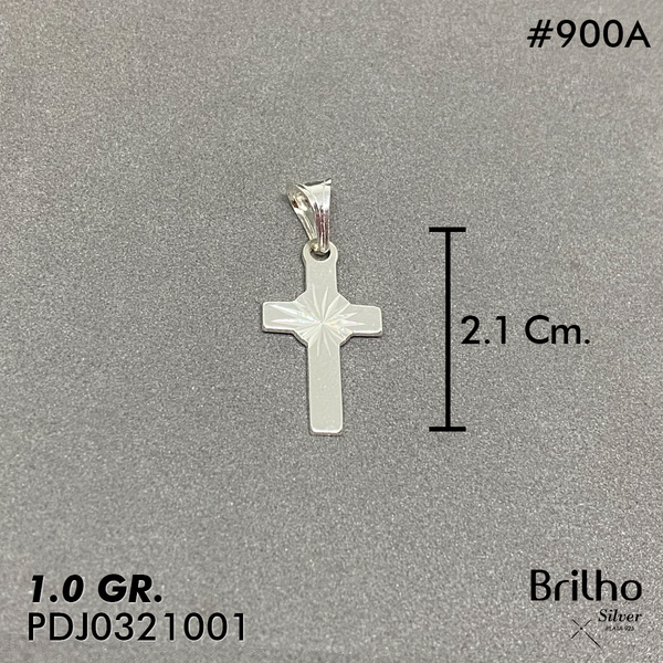 CDJ0900A DIJE CRUZ DIAMANTADO