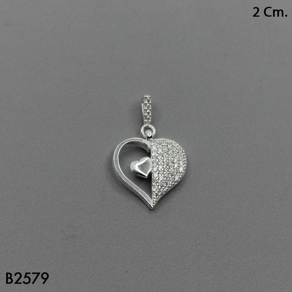 CDJ0508 DIJE CORAZON MICROCIRCON