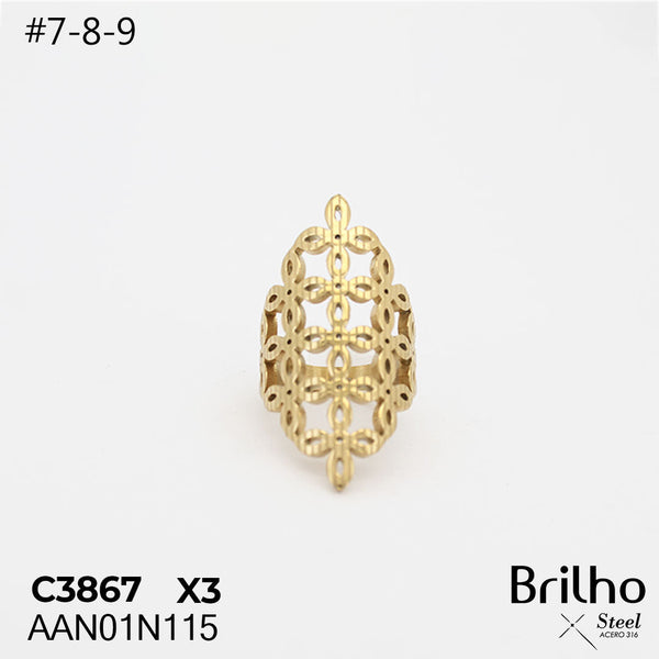 AAN01N115 ANILLO PQX3 #7-8-9