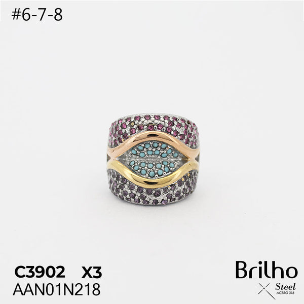 AAN01N218 ANILLO PQX3 #6-7-8