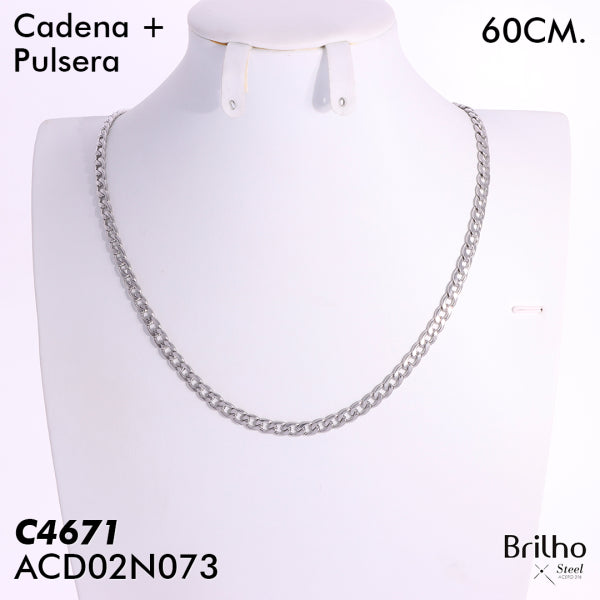 ACD02N073 CADENA SET: CAD 60CM + PULSE