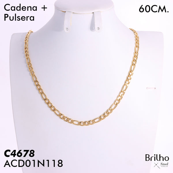 ACD01N118 CADENA SET: CAD 60CM + PULSE