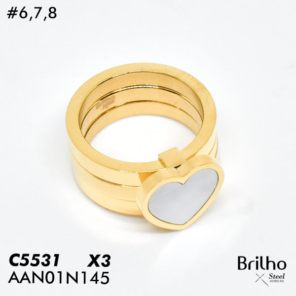 AAN01N145 ANILLO PQX3 #6-7-8